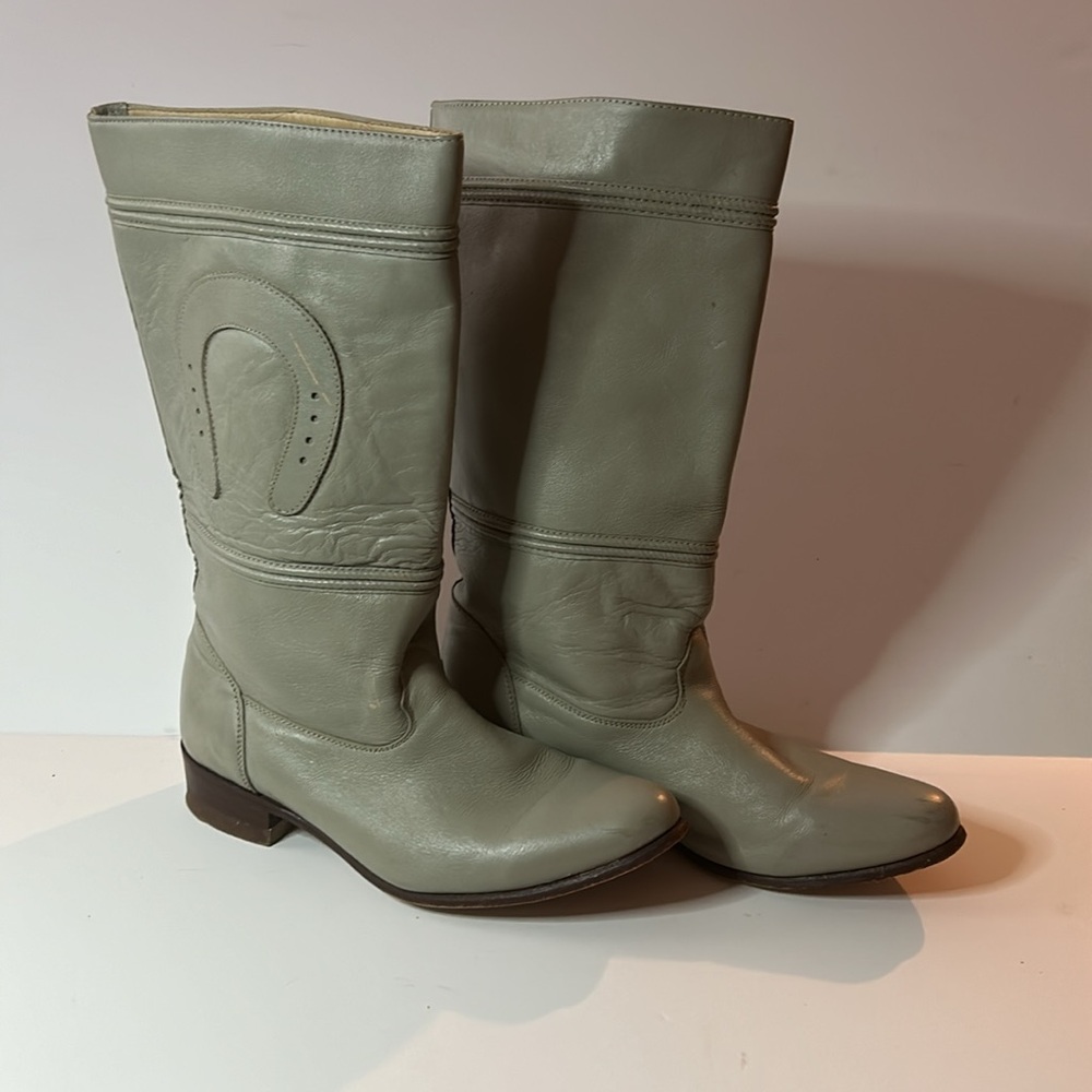 White Diamonds Boots Escaramuza Cowboy Boots Size 7